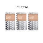 L'Oreal Make Up Designer – Accord Parfait Genius Compact 4 en 1-2R 2C Vanille Rosé, Lot de 3