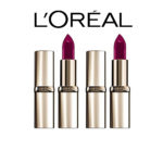 L’Oréal Make Up Designer Color Riche Rouge à Lèvres 135 Violet – Lot de 2