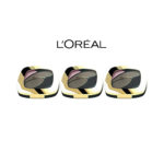 L’Oréal Paris Color Riche les Ombres Fard à Paupières E4 Marron Glacé – Lot de 3