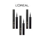 L’Oréal Paris Eyeliners Super Liner Black Lacquer Noir Laqué, Lot de 3