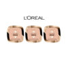 L'Oréal Paris Make Up Designer Glam Beige Poudre de Teint Effet Bonne Mine Peau Claire 9g - Lot de 3