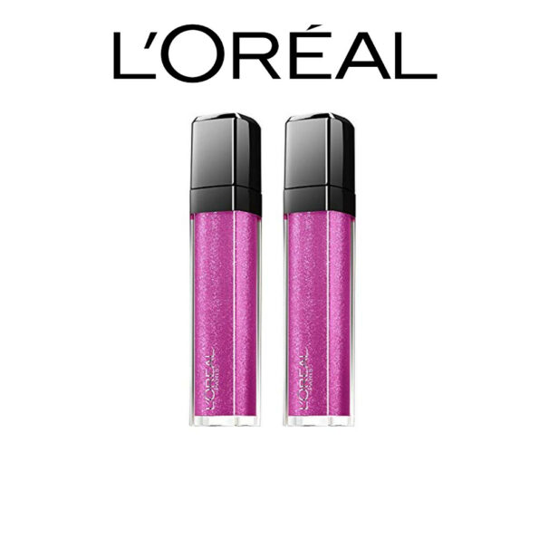L’Oréal Paris Méga Gloss Brillant Infaillible 203 Beige Rosé 35 g – Lot de 2
