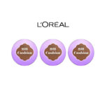 L’Oréal Paris – Nude Magique – Fond de Teint – Cushion 11 – Ambre Doré – Lot de 3