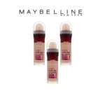 Maybelline Instant Anti-Age L’Effaceur – Fond de teint anti-âge – 45 beige ensoleillé, lot de 3 (3 x 20 ml)