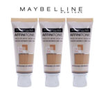 Maybelline New York Affinitone – Fond de teint liquide – 24 beige doré – Lot de 3