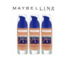Maybelline New York Superstay Better Skin – Fond de teint liquide – Lot de 3 (048 beige ensoleillé)