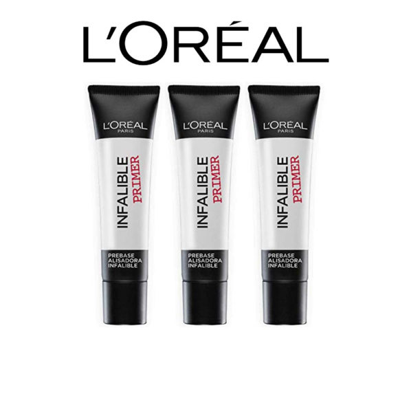 Ptiparis L’Oréal Paris Infaillible Base de Maquillage Primer – 35 ml – Lot de 3