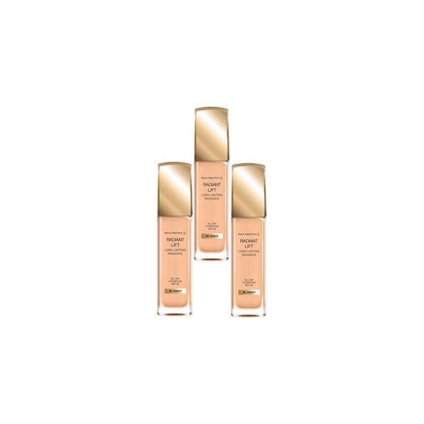 Radiant Lift Fond de teint, 090 ambre, 30 ml, lot de 3 (3 x 30ml)