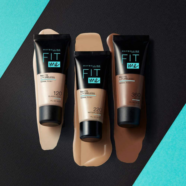 Maybelline New York Fond De Teint Fluide Fit Me Matte Poreless 115 Ivoire 7