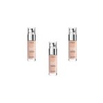 L'Oréal Paris Fond de Teint Fluide Accord Parfait - 2.N Vanille (Vanilla), Lot de 3 (3 x 30 ml)