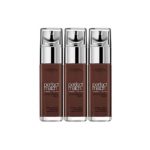 L'Oréal Paris - Fond de Teint Fluide Accord Parfait Café Profond (11.N), lot de 3(3 x 30ml)