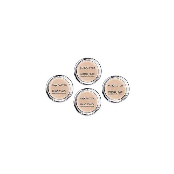 Miracle Touch Skin Smoothing Fond de teint - 80 Bronze, lot de 4 (4 X 11.5g)
