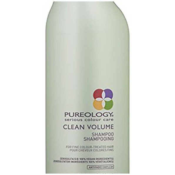 Pureology Vegan Colour Care Clean Volume Shampoo, 250 ml