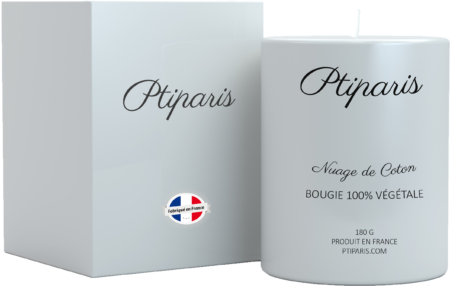 Ptiparis Bougie Nuage De Coton 180g